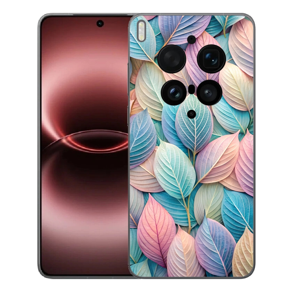 mmCase gélhuzat a Vivo X300 Ultra-hoz – pasztell levelek