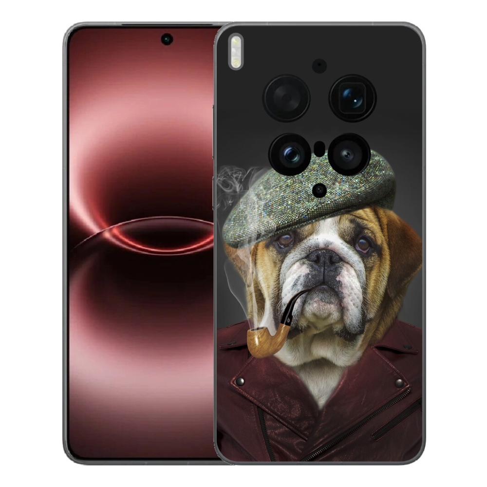 mmCase gélhuzat a Vivo X300 Ultra-hoz – pipázó kutya