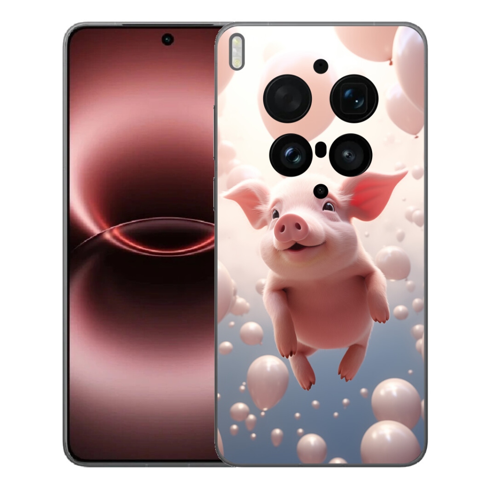 mmCase géltok a Vivo X300 Ultra-hoz – malac léggömbökkel