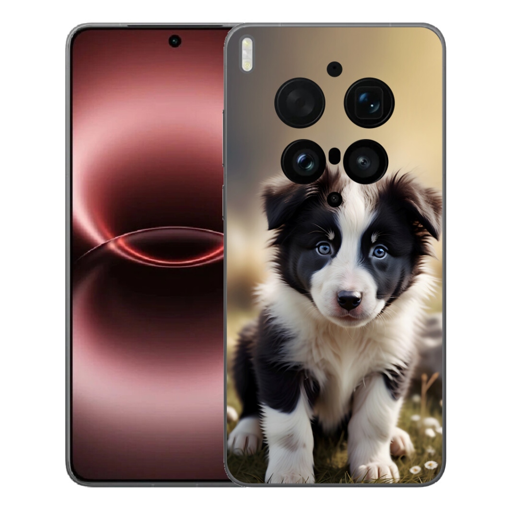 mmCase gél tok a Vivo X300 Ultra-hoz – aranyos border collie