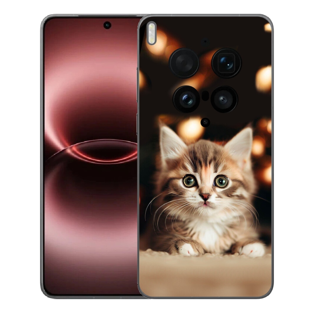 mmCase gél tok a Vivo X300 Ultra-hoz – aranyos cica 2