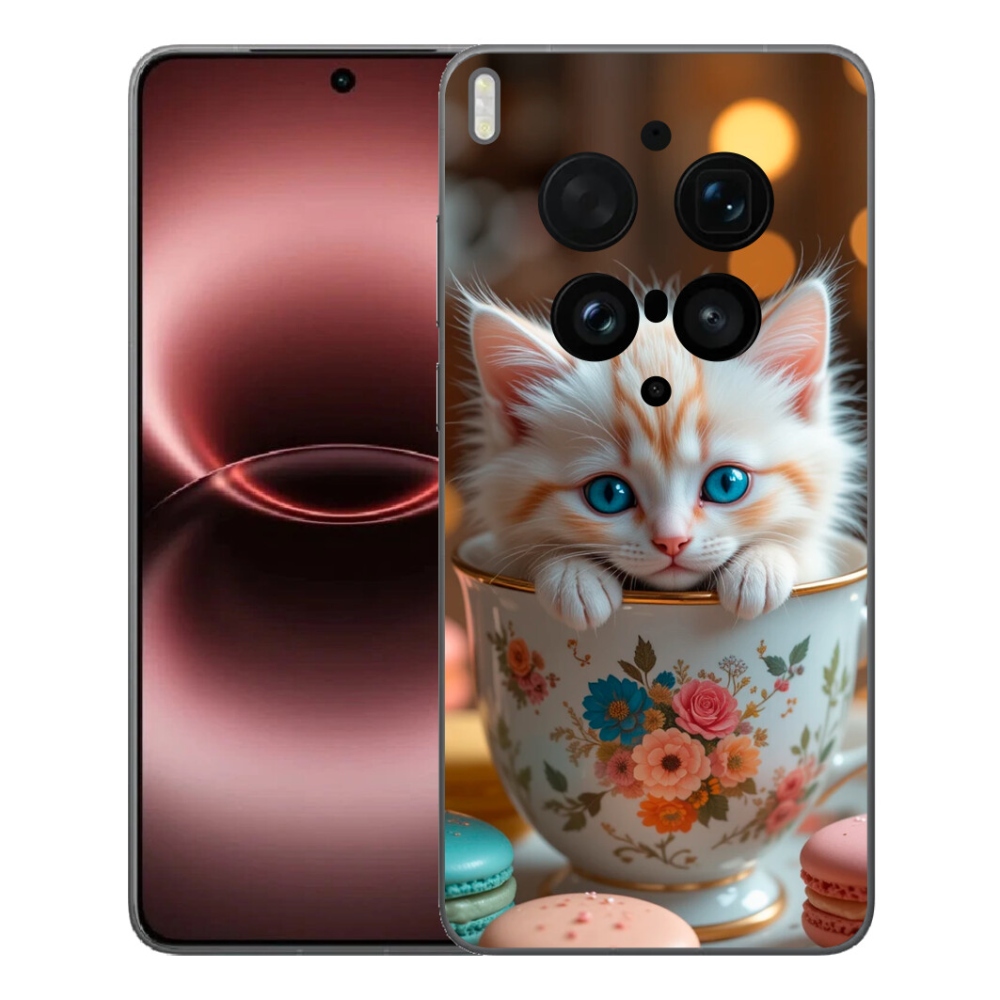 mmCase gél tok a Vivo X300 Ultra-hoz – aranyos cica 6