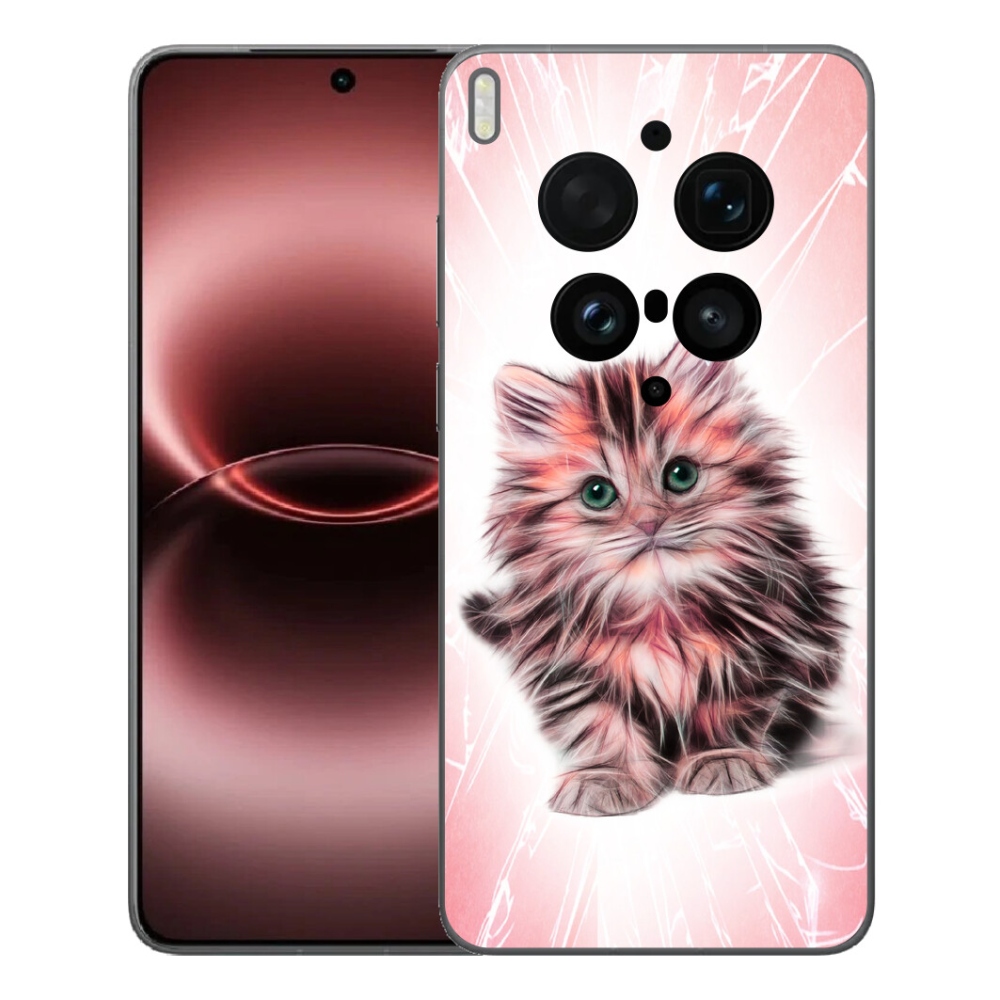 mmCase gél tok a Vivo X300 Ultra-hoz – aranyos cica
