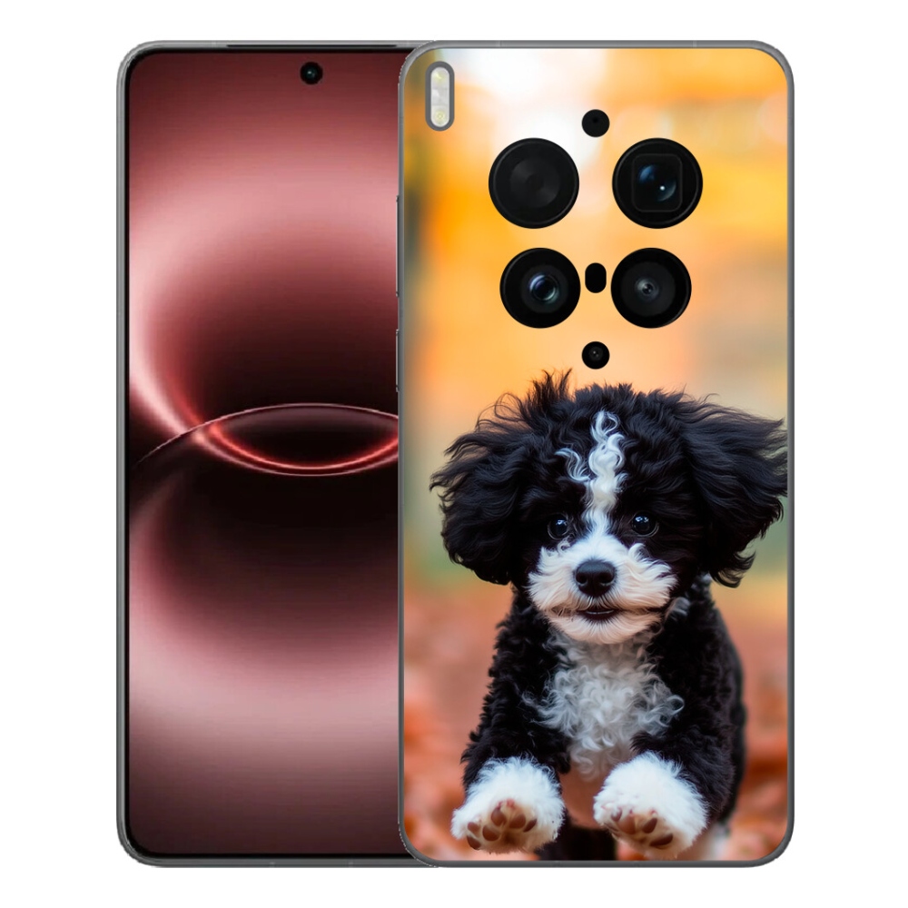 mmCase gél tok a Vivo X300 Ultra-hoz – aranyos kiskutya 2