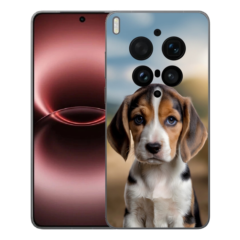 mmCase gél tok a Vivo X300 Ultra-hoz – aranyos beagle