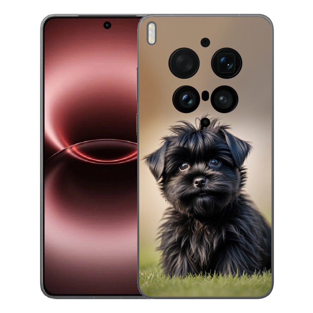 mmCase géltok a Vivo X300 Ultra-hoz – aranyos fekete kutyus