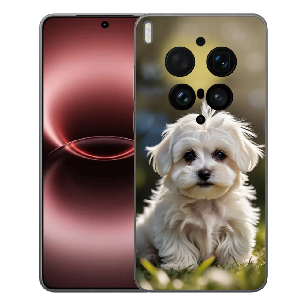 mmCase gél tok a Vivo X300 Ultra-hoz – aranyos máltai kutyus
