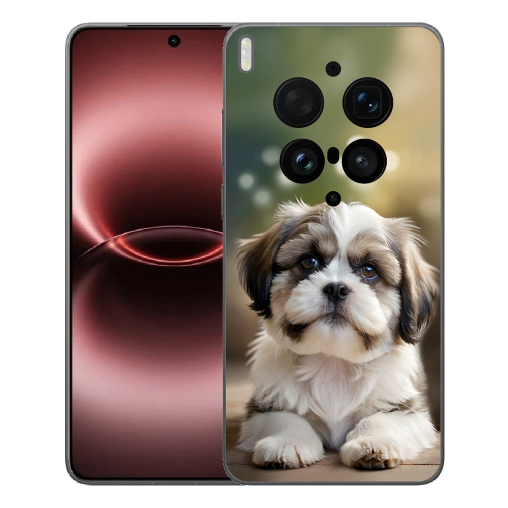 mmCase gél tok a Vivo X300 Ultra-hoz – aranyos shih-tzu