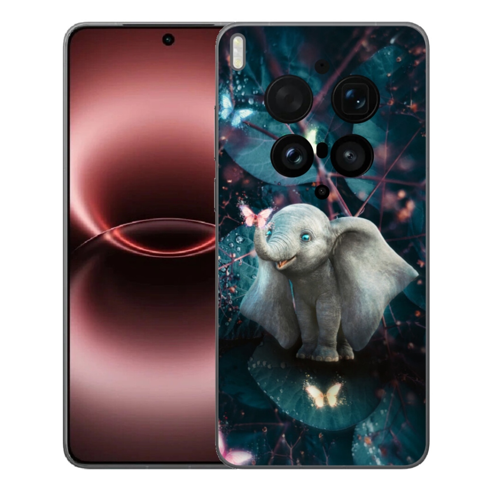 mmCase gél tok a Vivo X300 Ultra-hoz – aranyos elefánt
