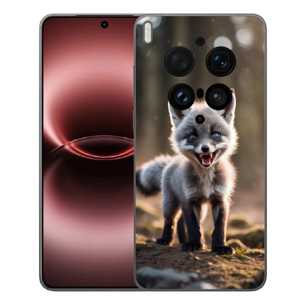 mmCase gél tok a Vivo X300 Ultra-hoz – dühös róka