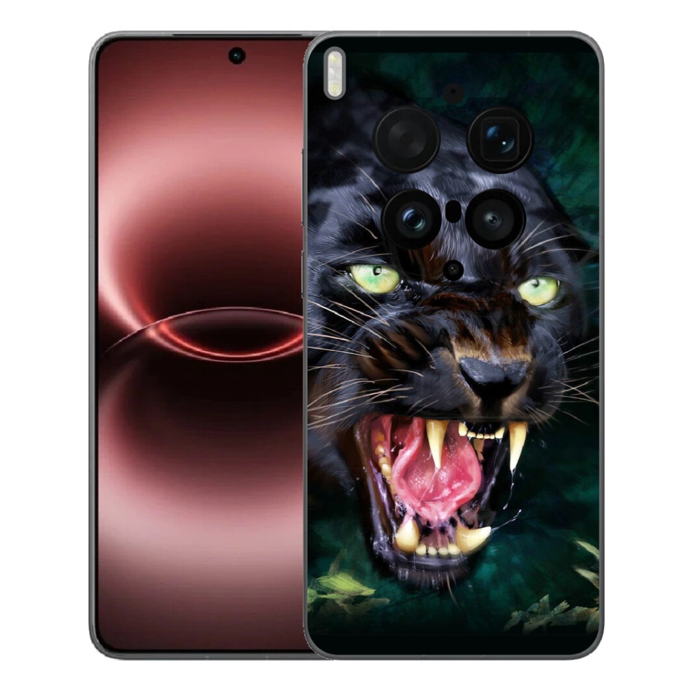 mmCase géltok a Vivo X300 Ultra-hoz – dühös fekete párduc