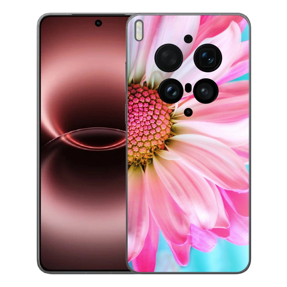 mmCase géltok a Vivo X300 Ultra-hoz – rózsaszín virág