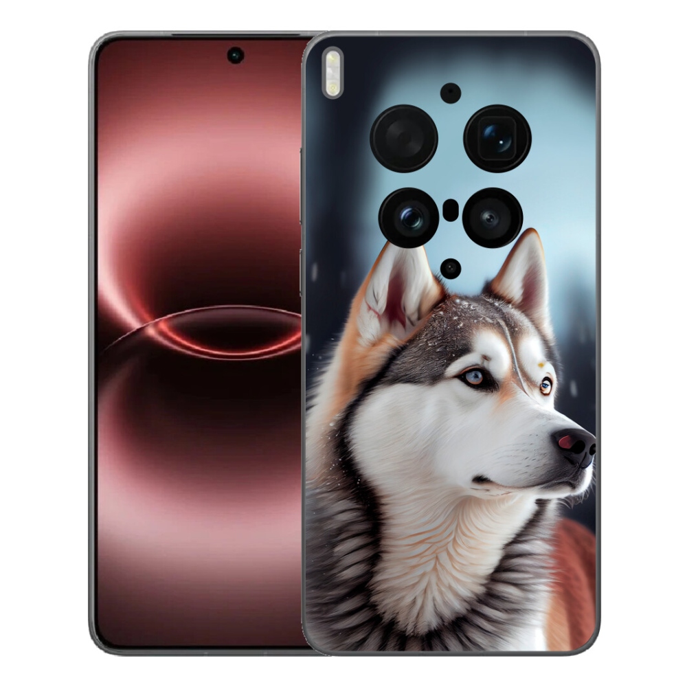 mmCase gélhuzat a Vivo X300 Ultra-hoz – szibériai husky