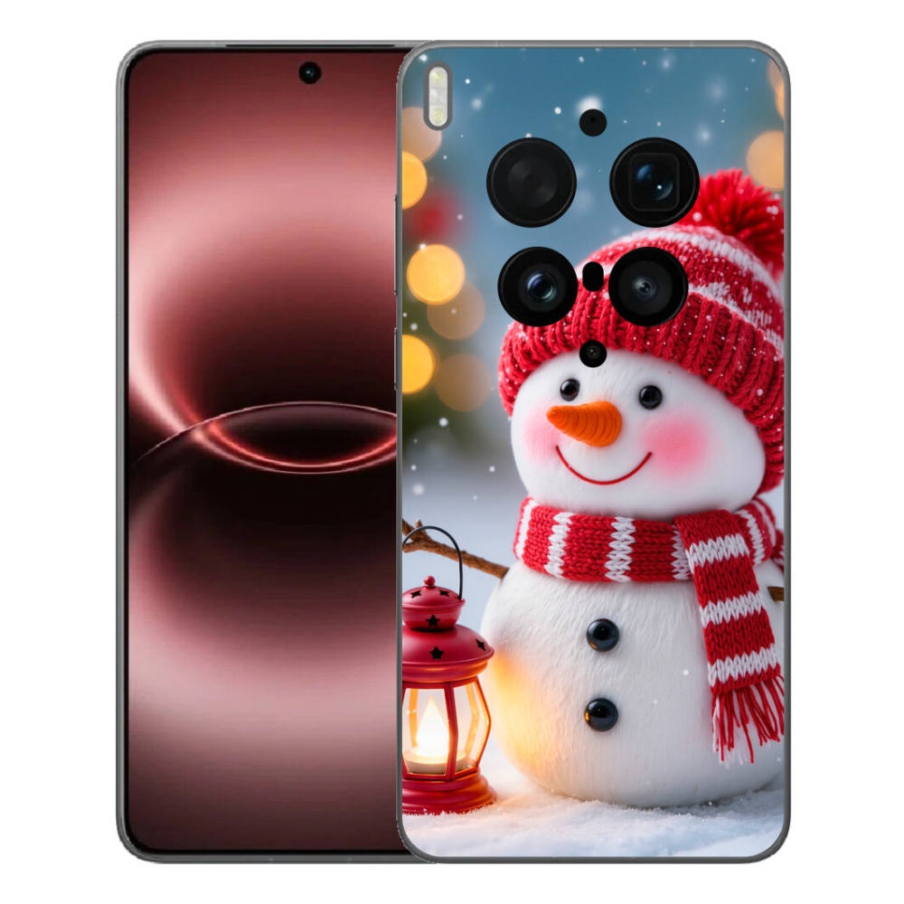mmCase gélhuzat a Vivo X300 Ultra-hoz – hóember 2