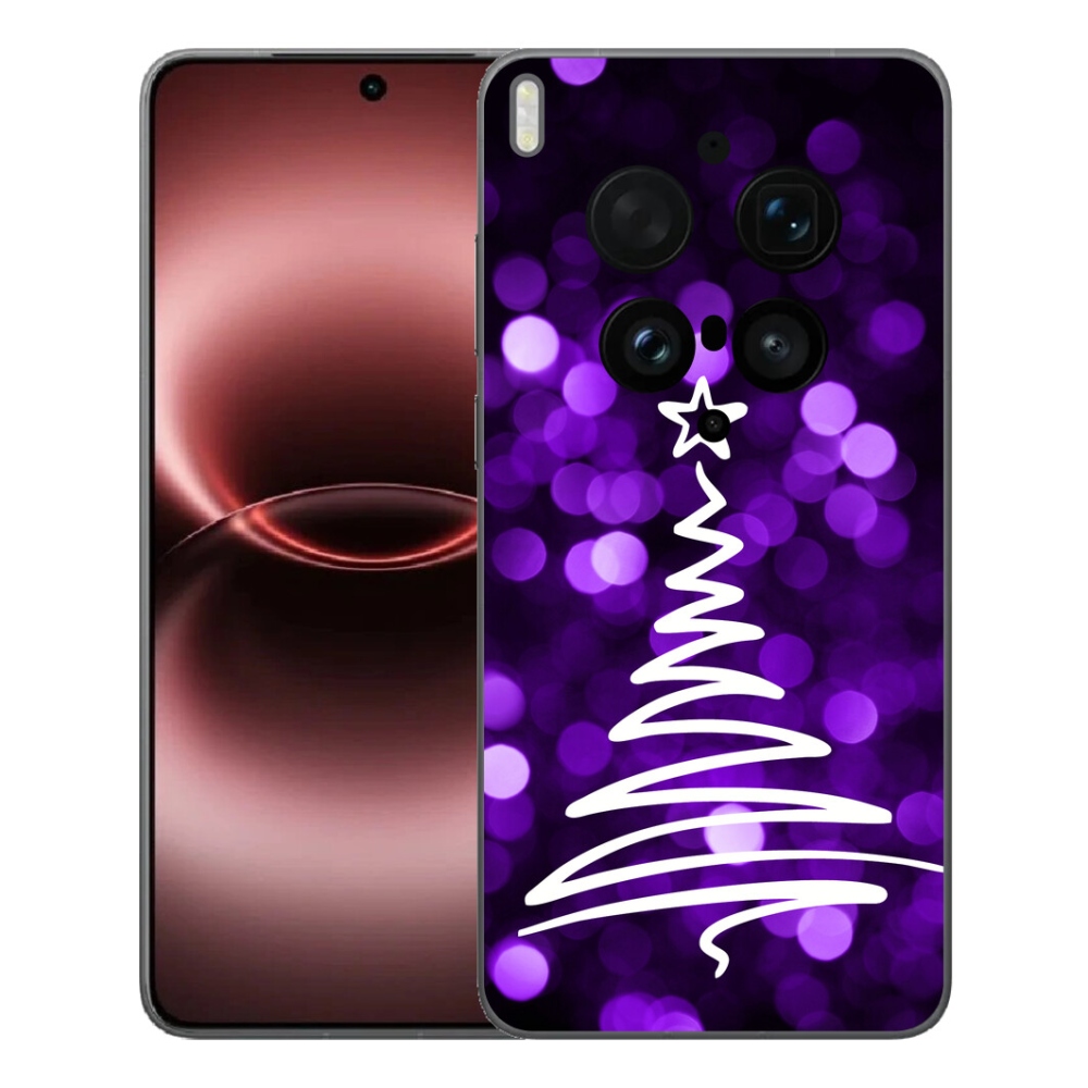 mmCase gélhuzat a Vivo X300 Ultra-hoz – karácsonyfa
