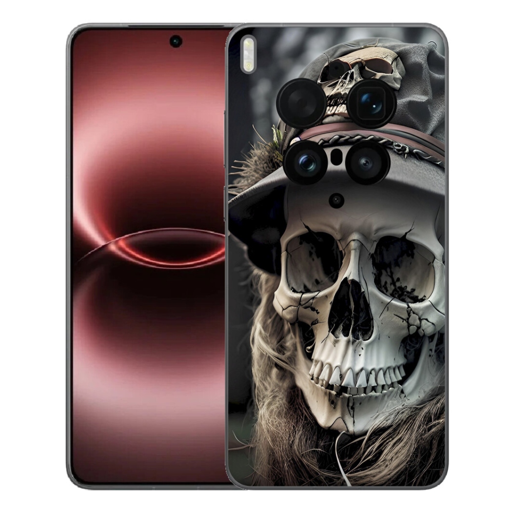 mmCase géltok a Vivo X300 Ultra-hoz – sötét koponya