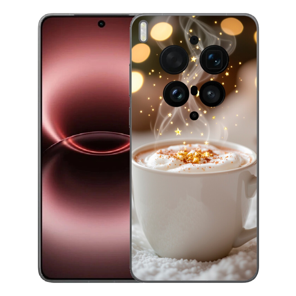 mmCase gél tok a Vivo X300 Ultra-hoz – karácsonyi forró ital