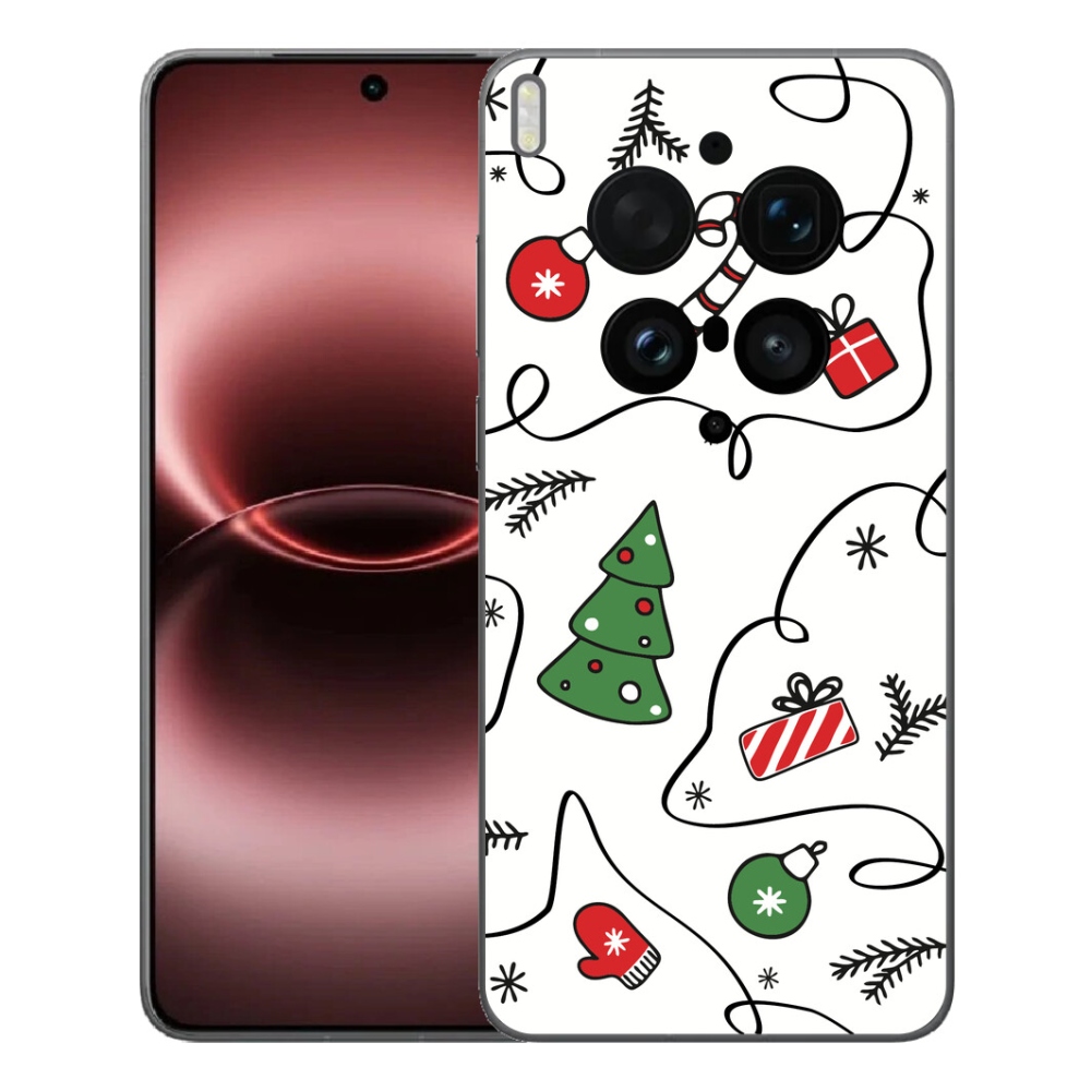 mmCase géltok a Vivo X300 Ultra-hoz – karácsonyi motívumokkal