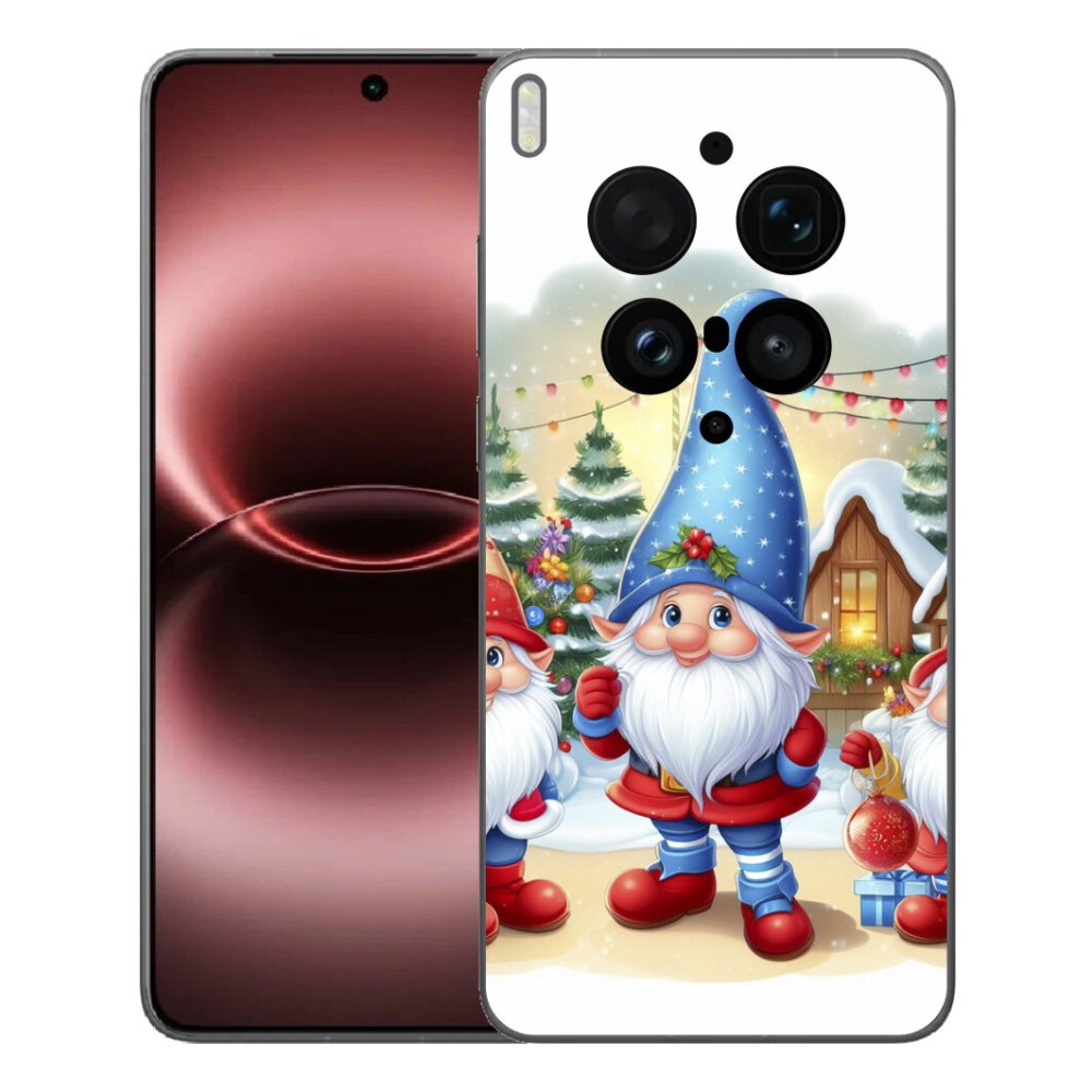 mmCase gél tok a Vivo X300 Ultra-hoz – karácsonyi manók