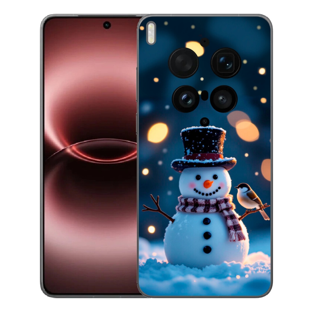 mmCase géltok a Vivo X300 Ultra-hoz – karácsonyi hóember