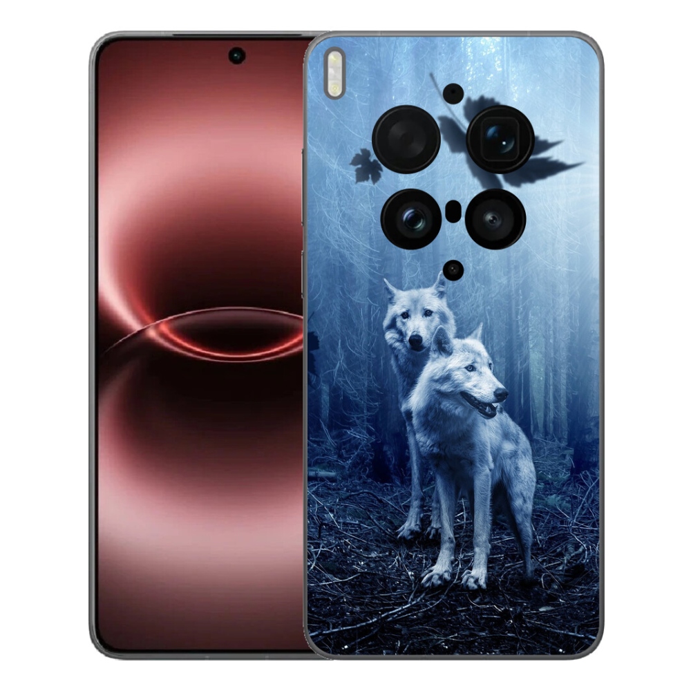 mmCase géltok a Vivo X300 Ultra-hoz – farkasok az erdőben