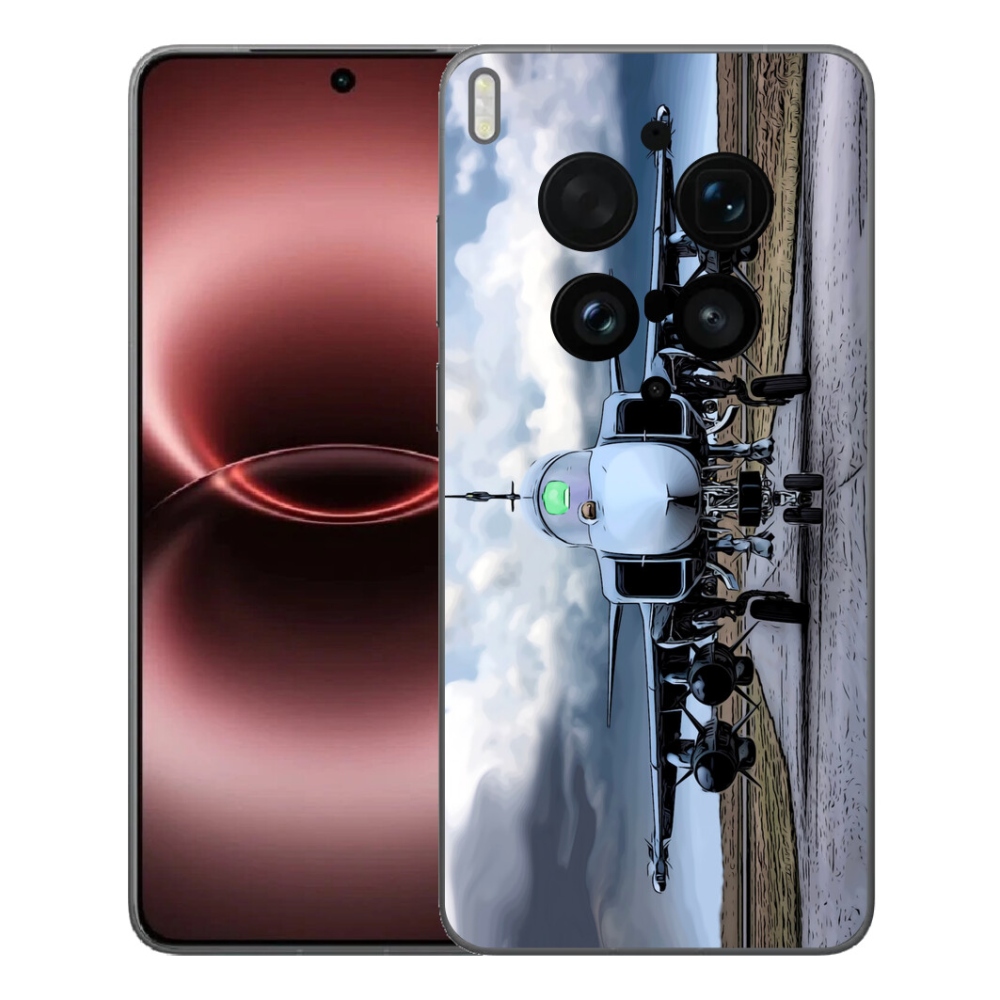 mmCase géltok a Vivo X300 Ultra-hoz – katonai repülőgép