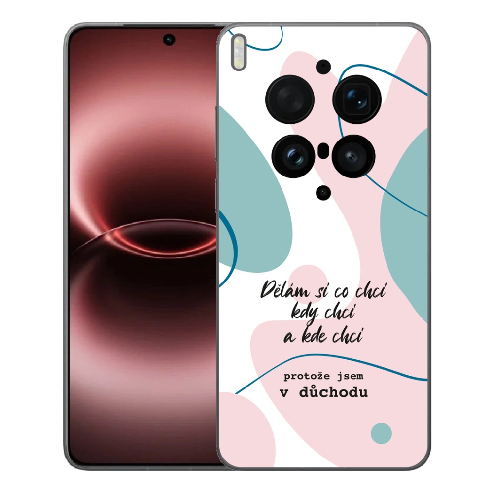 mmCase géltok a Vivo X300 Ultra-hoz – vicces felirat, 10 fehér háttér
