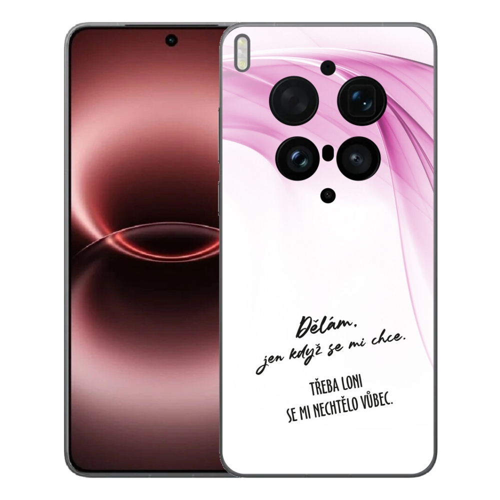 mmCase géltok a Vivo X300 Ultra-hoz – vicces felirat, 12 fehér háttérrel