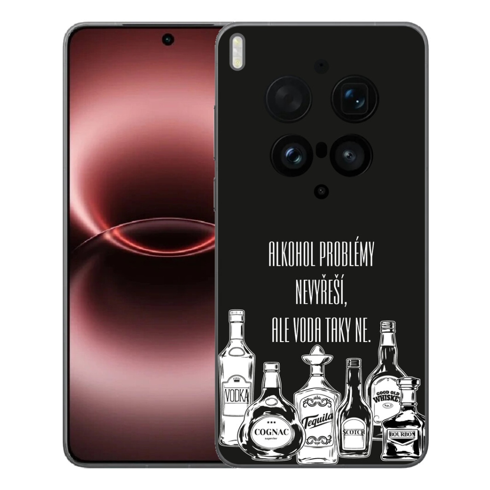 mmCase géltok a Vivo X300 Ultra-hoz – vicces felirat fekete háttérrel