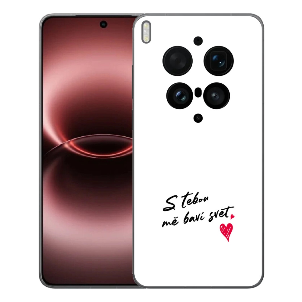 mmCase géltok a Vivo X300 Ultra-hoz – „In Love” felirat, fehér háttér