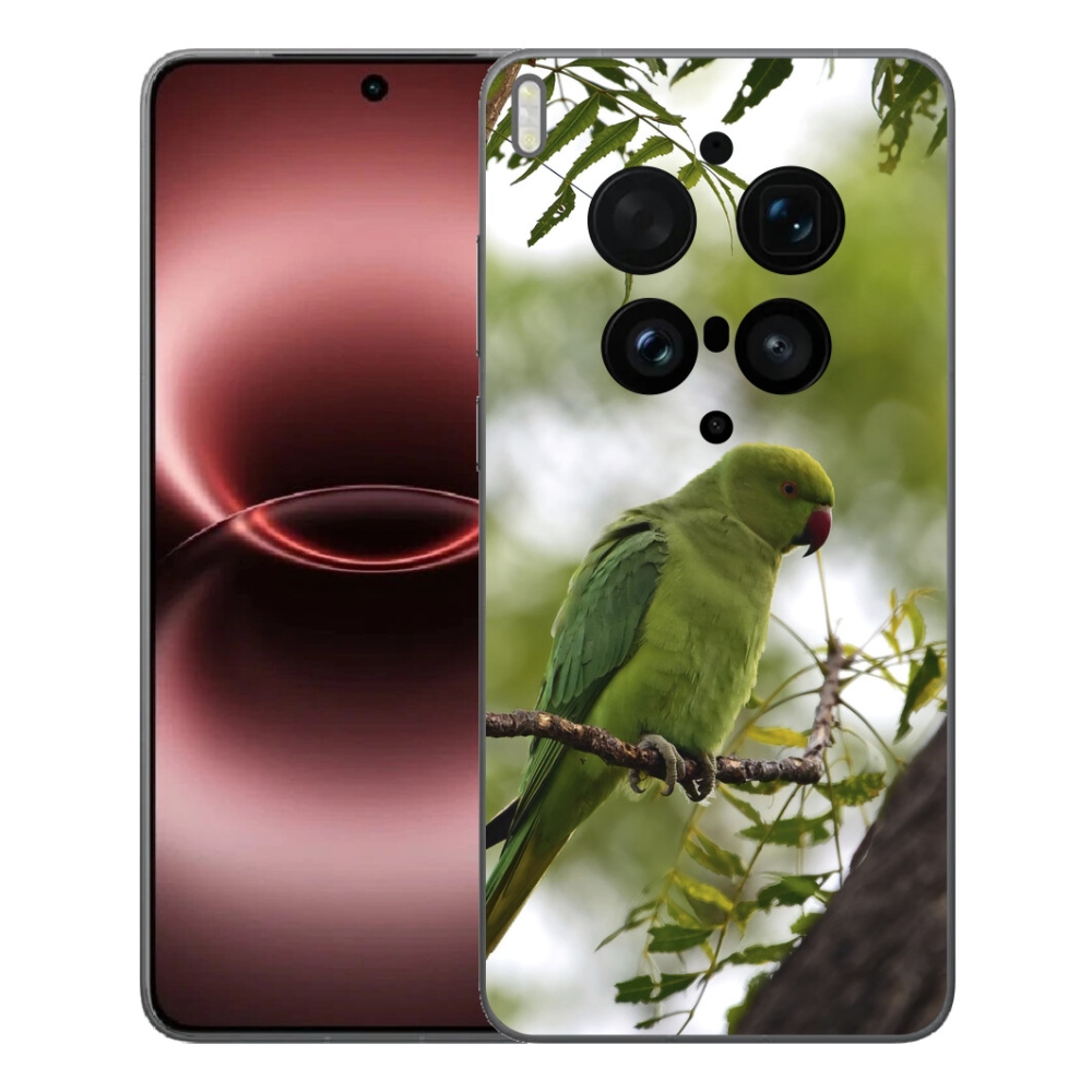 mmCase géltok a Vivo X300 Ultra-hoz – zöld papagáj