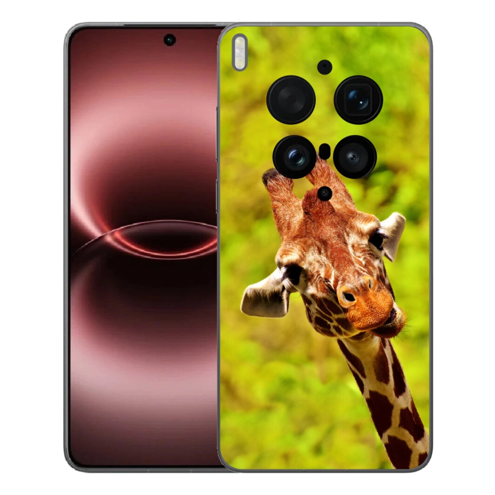 mmCase gélhuzat a Vivo X300 Ultra-hoz – zsiráf