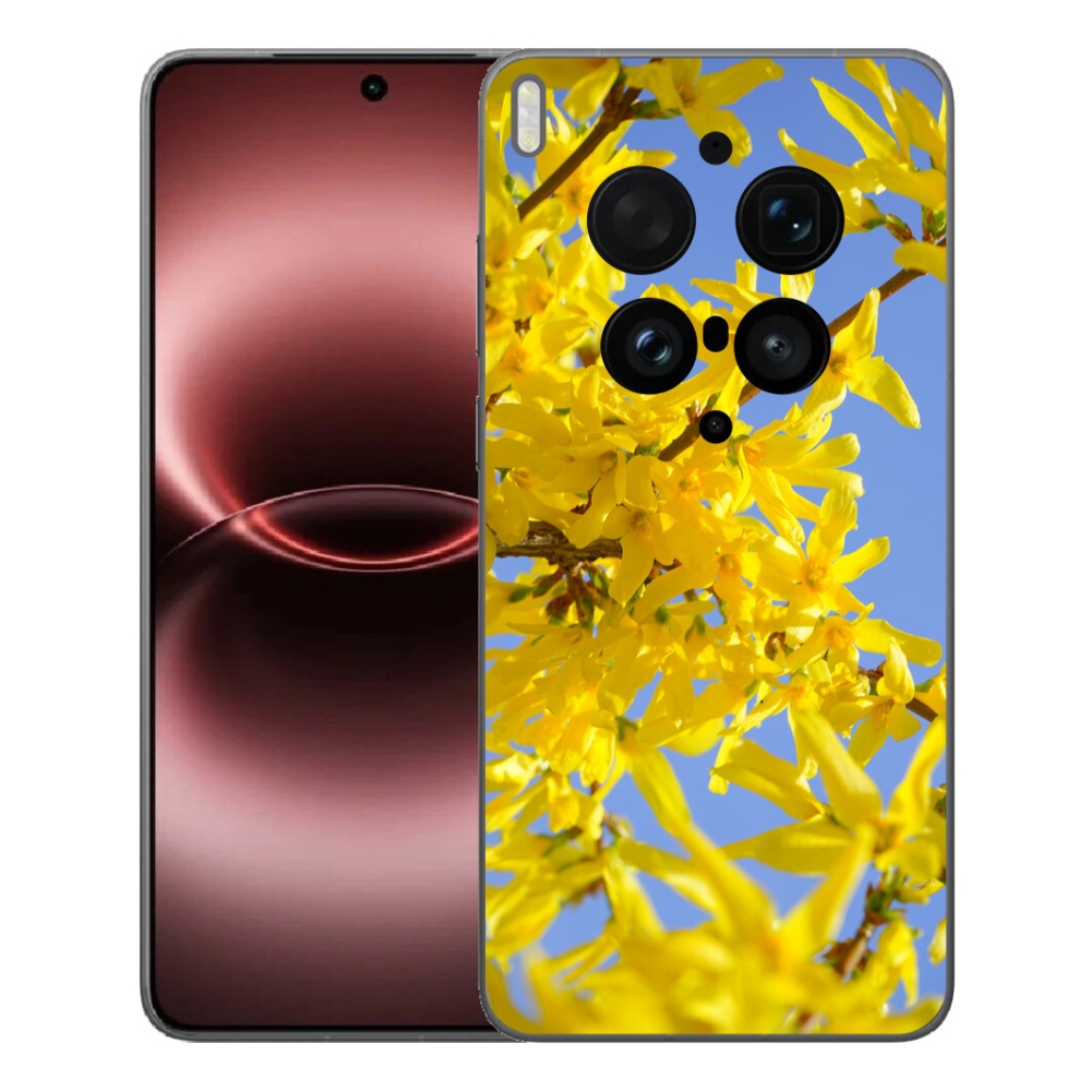mmCase géltok a Vivo X300 Ultra-hoz – sárga virágok