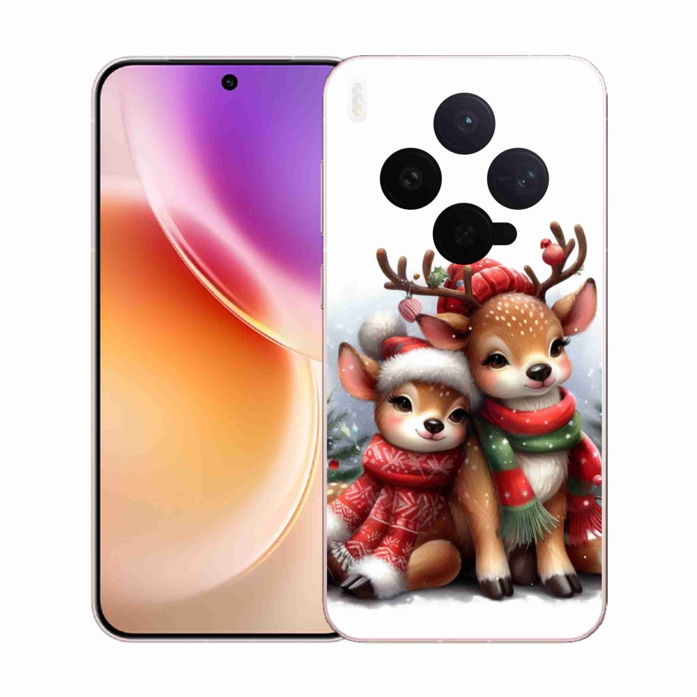 Zselés borítás mmCase Vivo X300-hoz - Karácsonyi rénszarvas