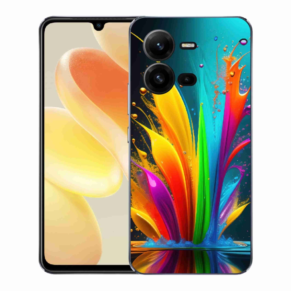 Gél borítás mmCase a Vivo X80 Lite készülékhez - absztrakt motívum 1