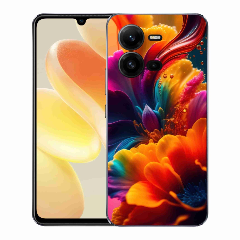 Gél borítás mmCase a Vivo X80 Lite készülékhez - absztrakt motívum 2