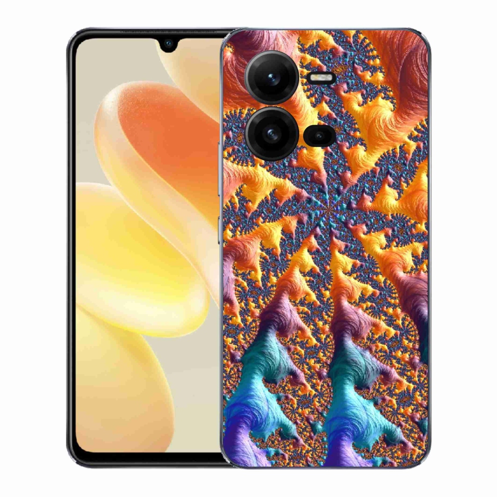 Gél borítás mmCase a Vivo X80 Lite készülékhez - absztrakt motívum 23