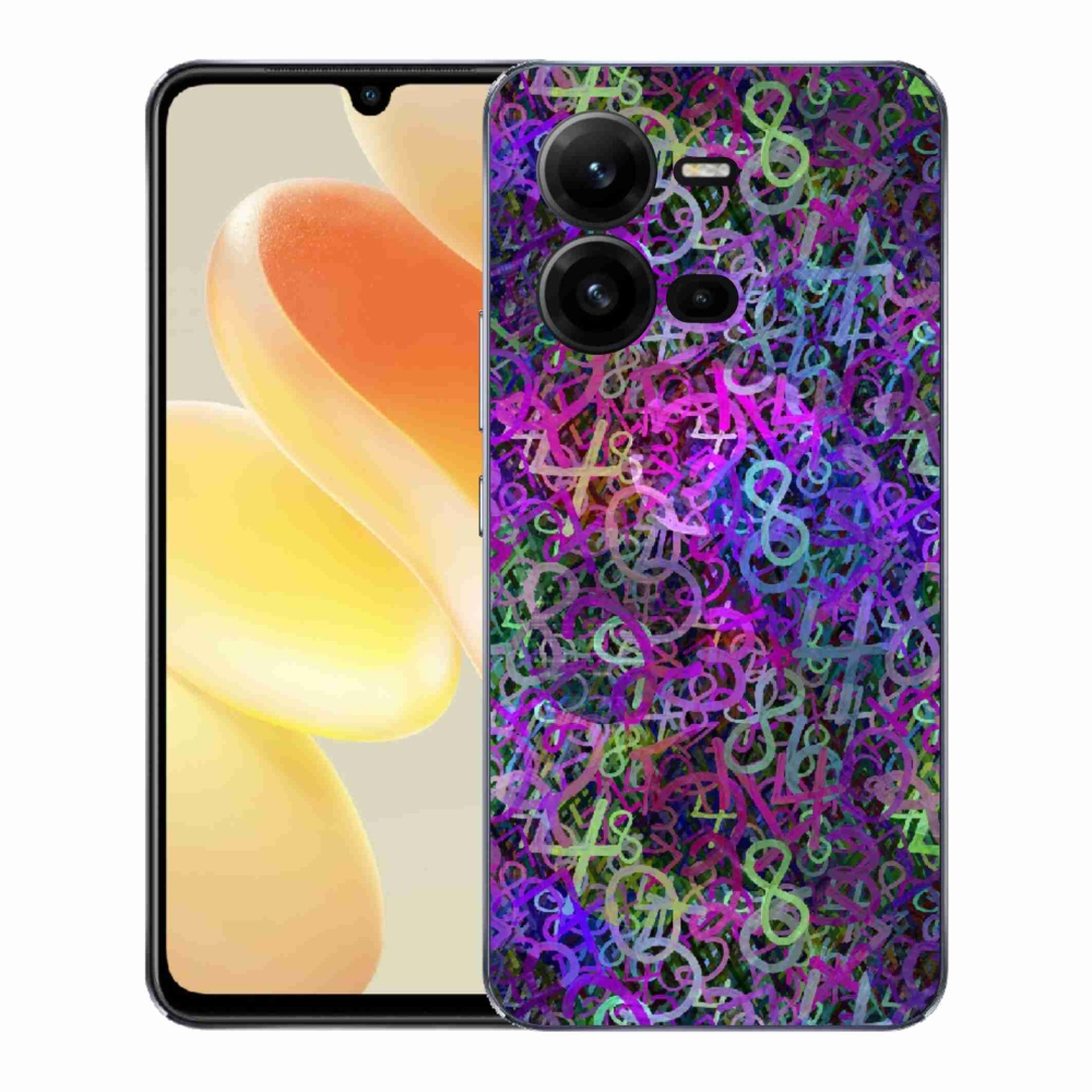 Gél borítás mmCase a Vivo X80 Lite készülékhez - absztrakt motívum 25