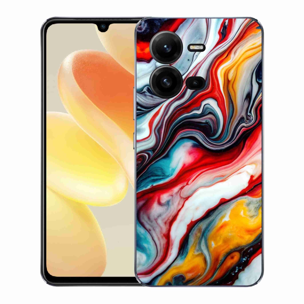 Gél borítás mmCase a Vivo X80 Lite készülékhez - absztrakt motívum 35
