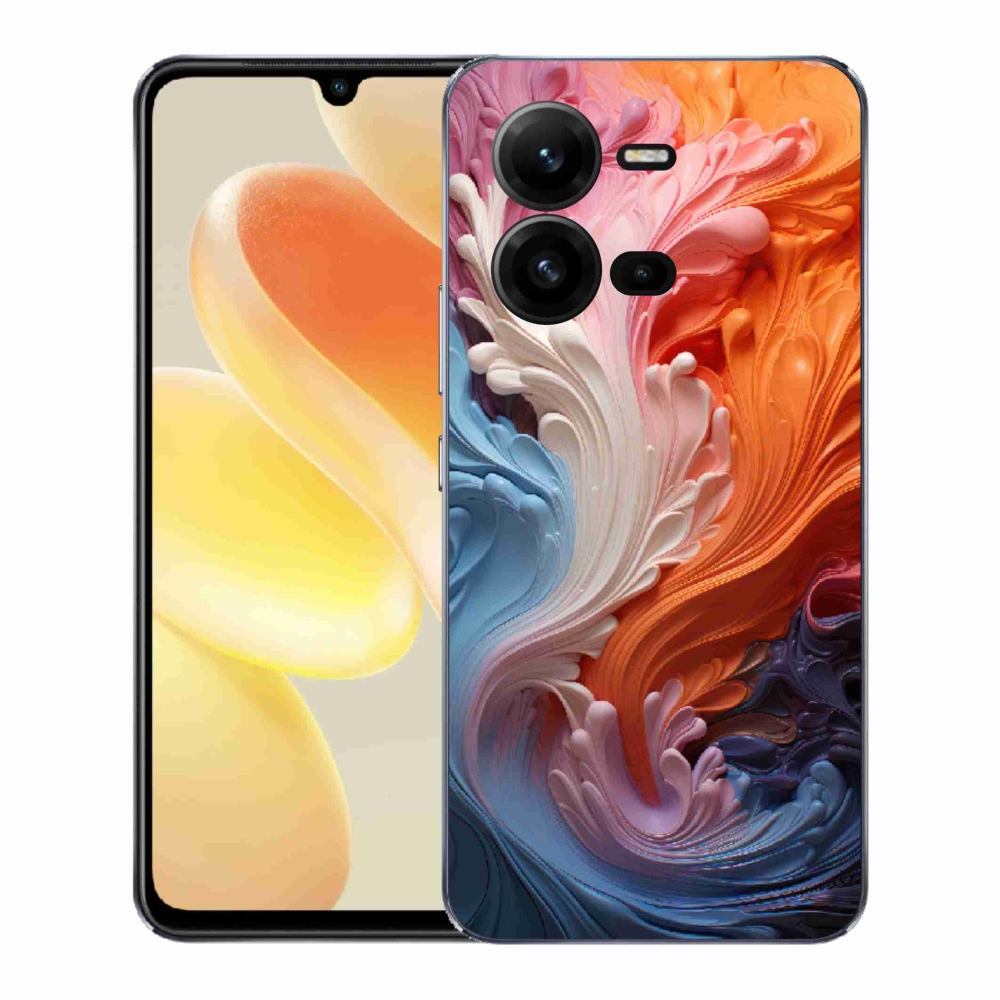 Gél borítás mmCase a Vivo X80 Lite készülékhez - absztrakt motívum 8