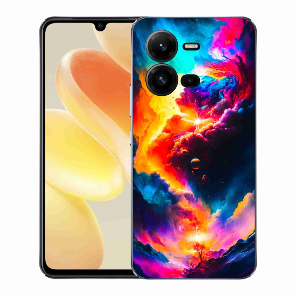 Gél borítás mmCase a Vivo X80 Lite készülékhez - absztrakt motívum