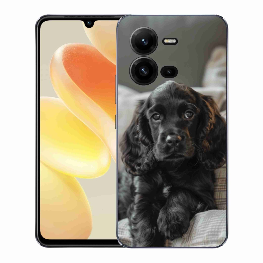 Zselés borítás mmCase a Vivo X80 Lite készülékhez - English Cocker Spaniel