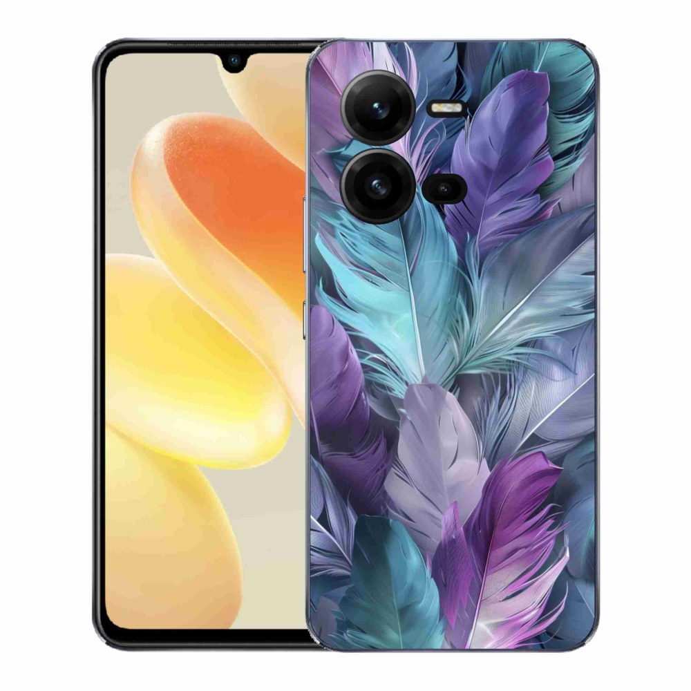 Gél borítás mmCase a Vivo X80 Lite készülékhez - színes toll 2
