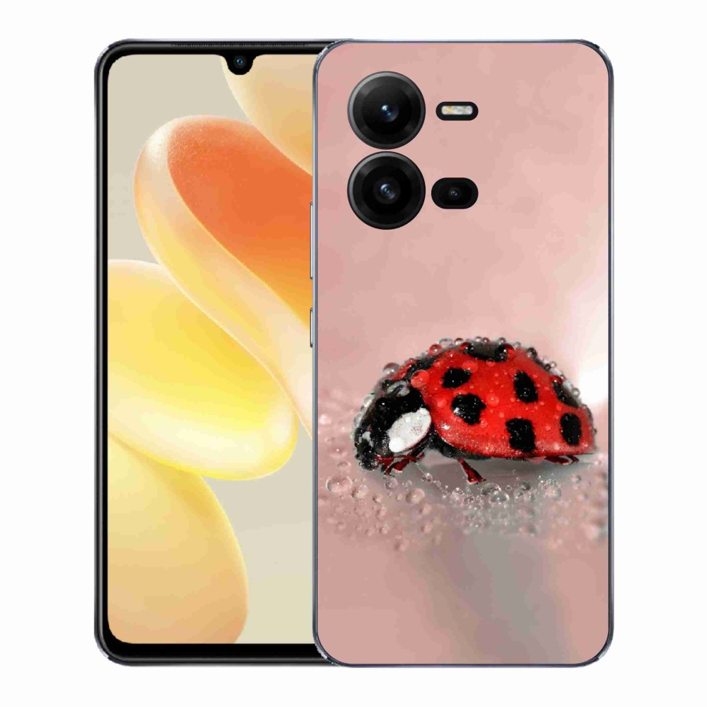 Zselés borítás mmCase a Vivo X80 Lite készülékhez - katicabogár