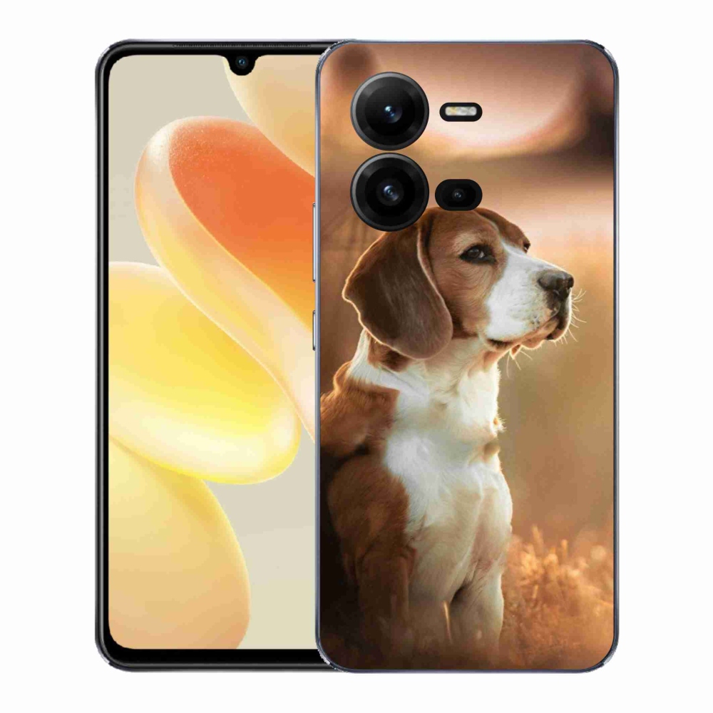 Gél borítás mmCase a Vivo X80 Lite készülékhez - bézs színű
