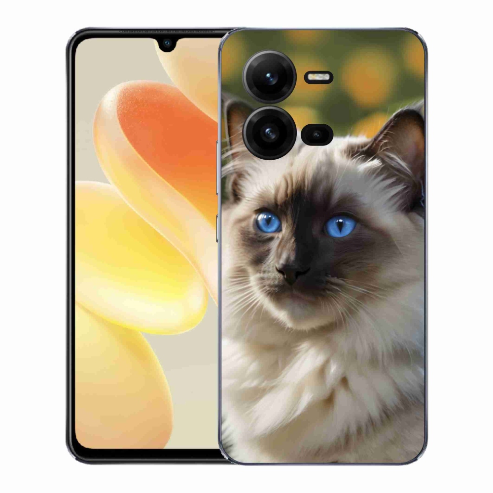 Zselés borítás mmCase a Vivo X80 Lite készülékhez - fehér rongybaba