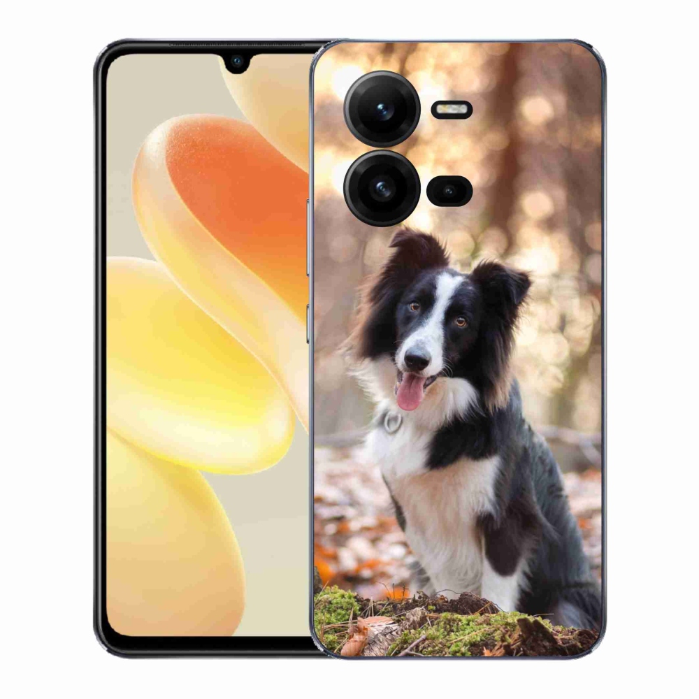 Zselés borító mmCase a Vivo X80 Lite készülékhez - border colie 1
