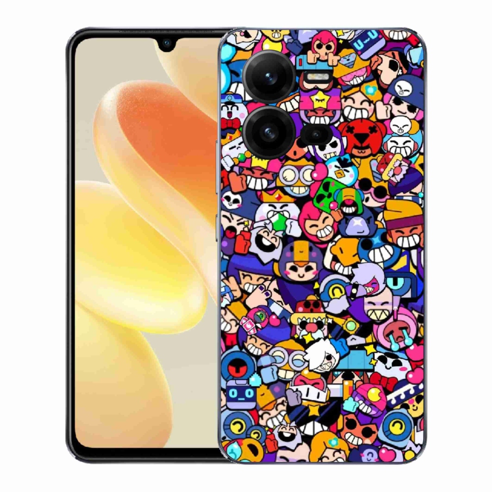 Gél borítás mmCase a Vivo X80 Lite készülékhez - brawl stars 2