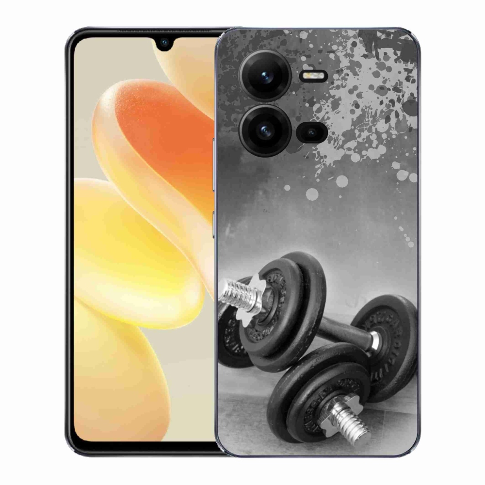 Zselés borítás mmCase a Vivo X80 Lite-hoz - súlyzók 1