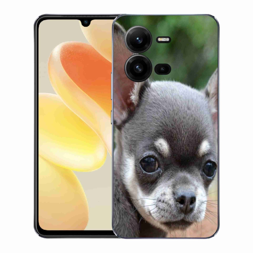 Gél borító mmCase a Vivo X80 Lite készülékhez - chihuahua